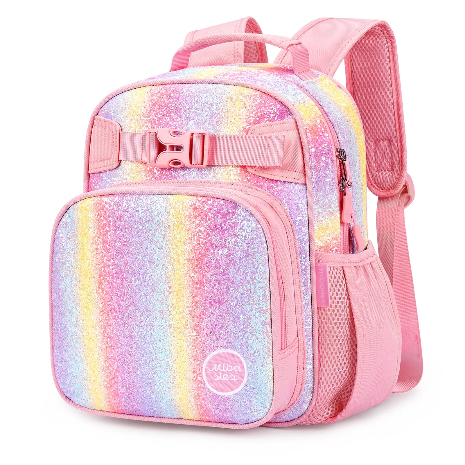 mibasies Toddler Backpack for ages 2-4: Preschool kindergarten Backpack with Chest Strap