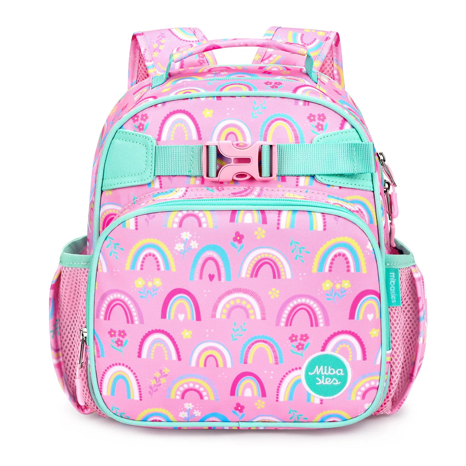 mibasies Toddler Backpack for ages 2-4: Preschool kindergarten Backpack with Chest Strap