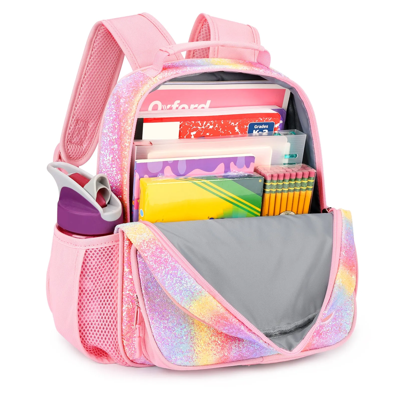 mibasies Toddler Backpack for ages 2-4: Preschool kindergarten Backpack with Chest Strap