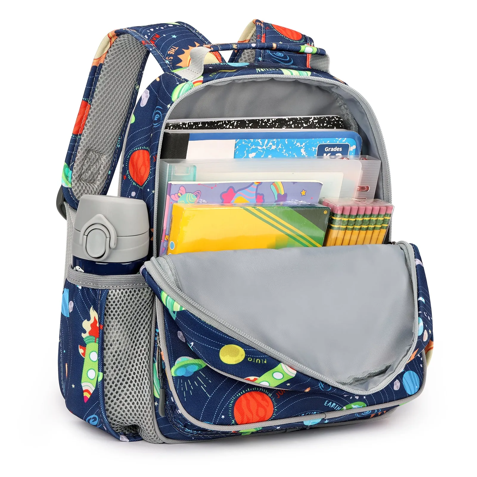 mibasies Toddler Backpack for ages 2-4: Preschool kindergarten Backpack with Chest Strap