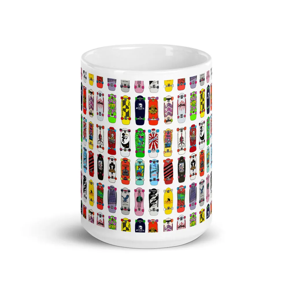 Mid 80s Skateboards Mug