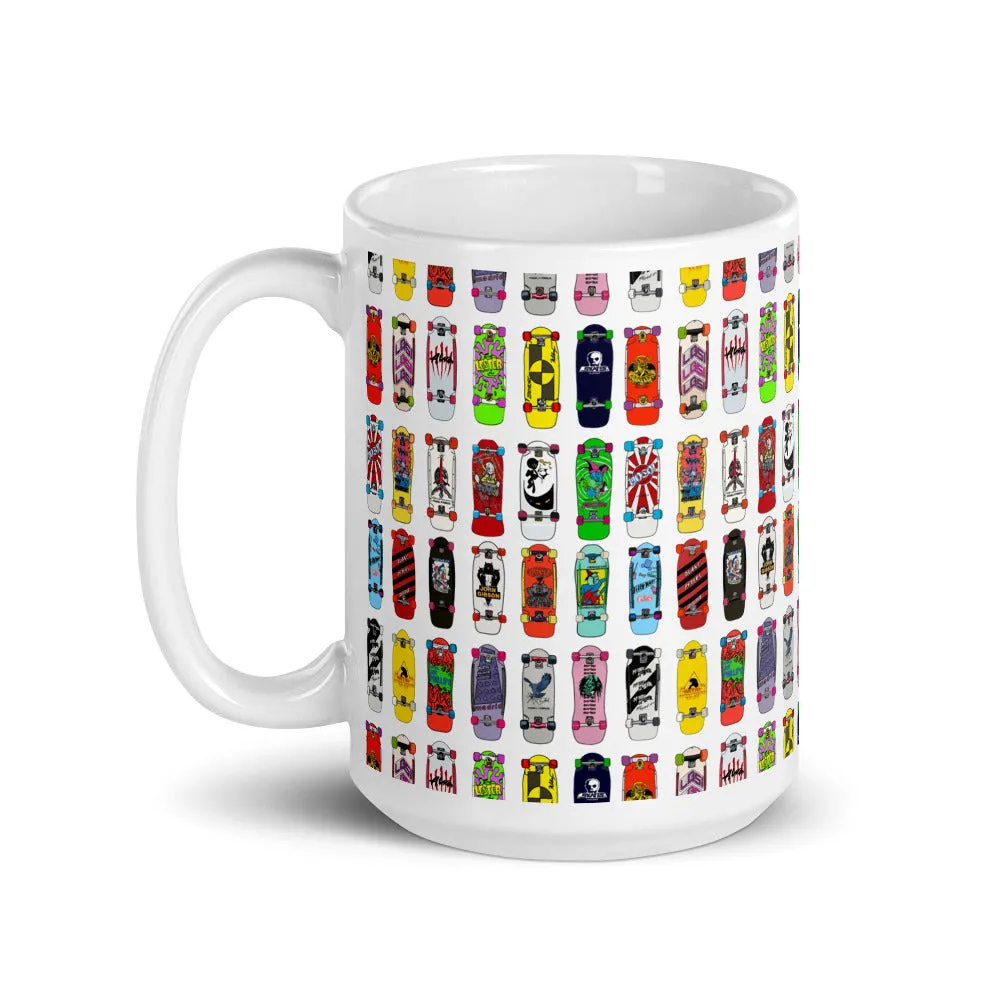 Mid 80s Skateboards Mug