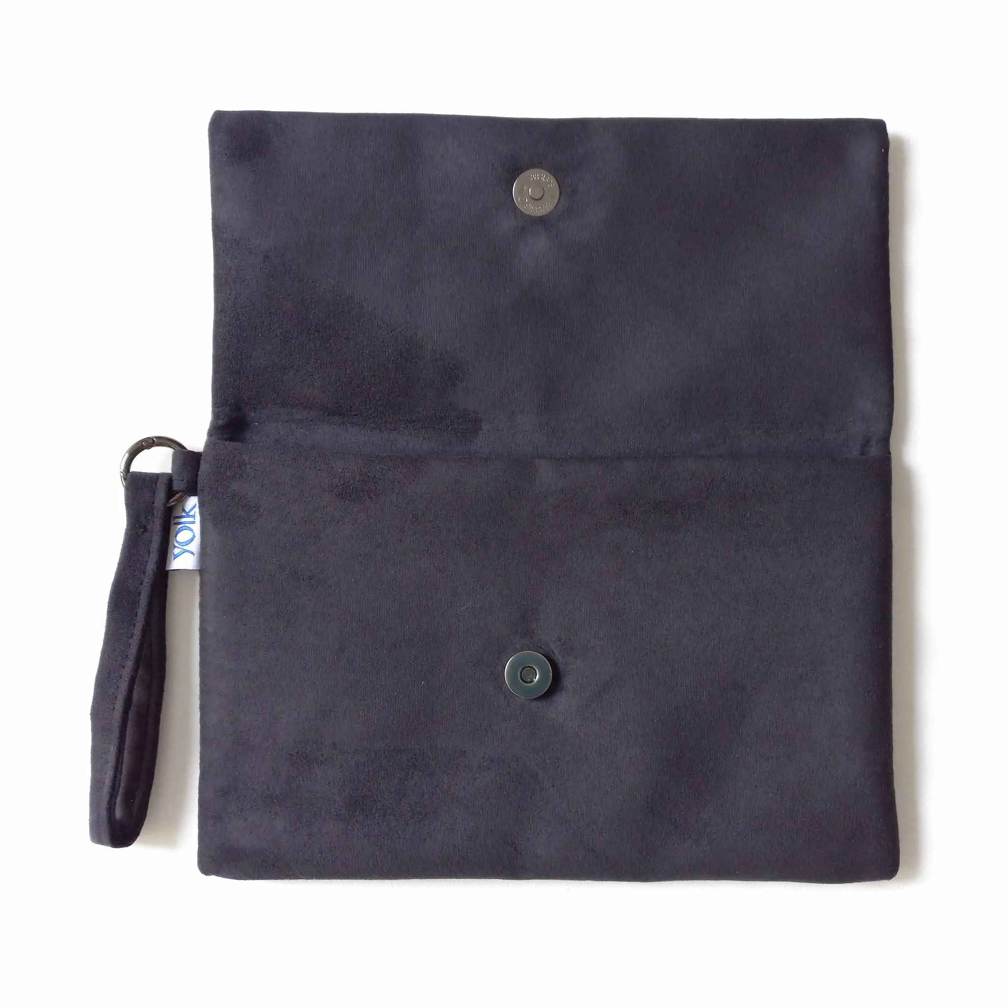 Midnight Black Clutch Bag
