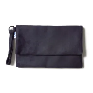 Midnight Black Clutch Bag