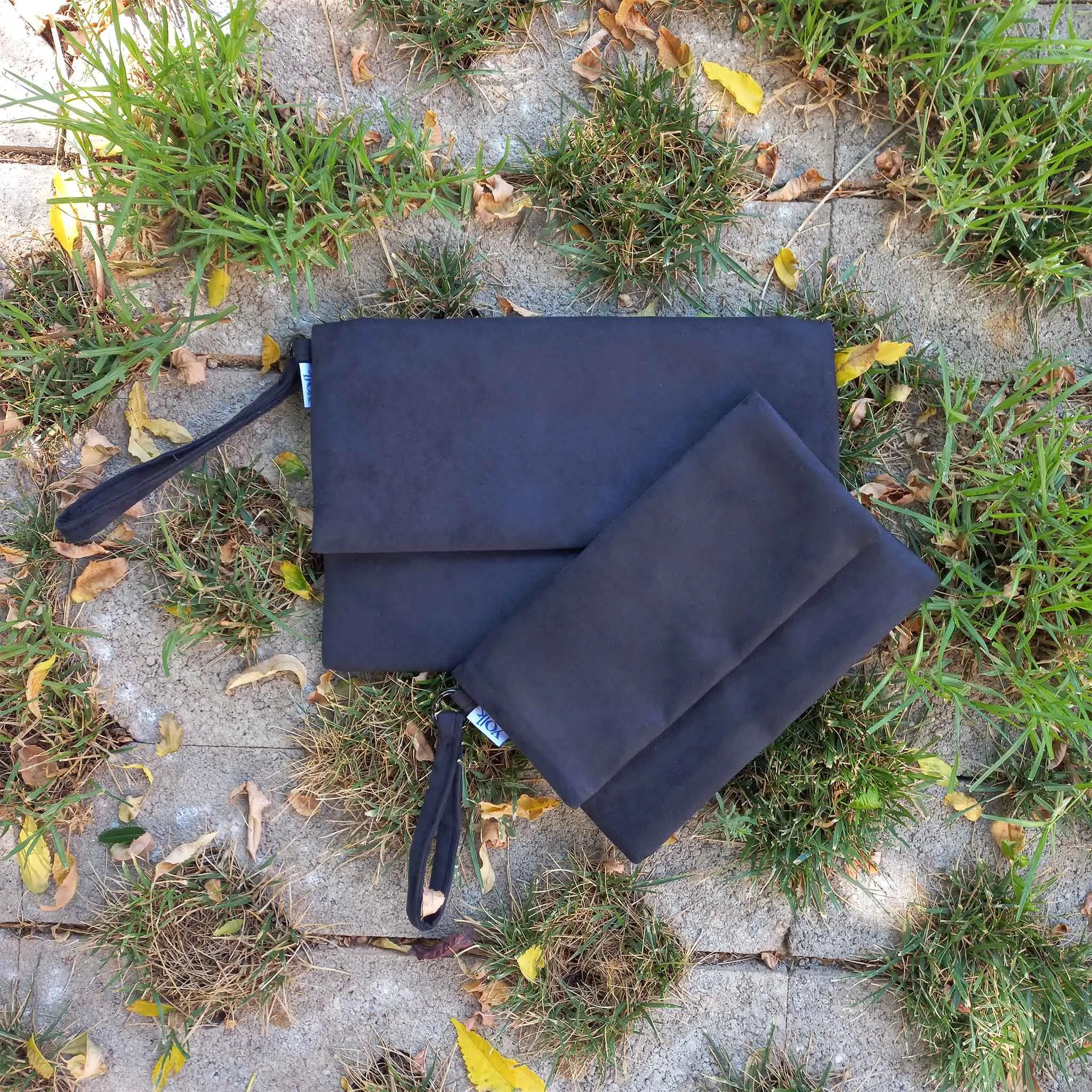 Midnight Black Clutch Bag