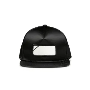MILITIA 02 / CAP / CTRY. SATIN. JD | Black
