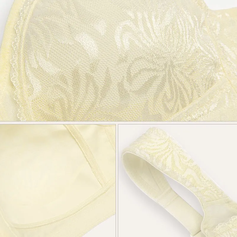 Minimizer Non Padded Wirefree Plus Size Bra Nude