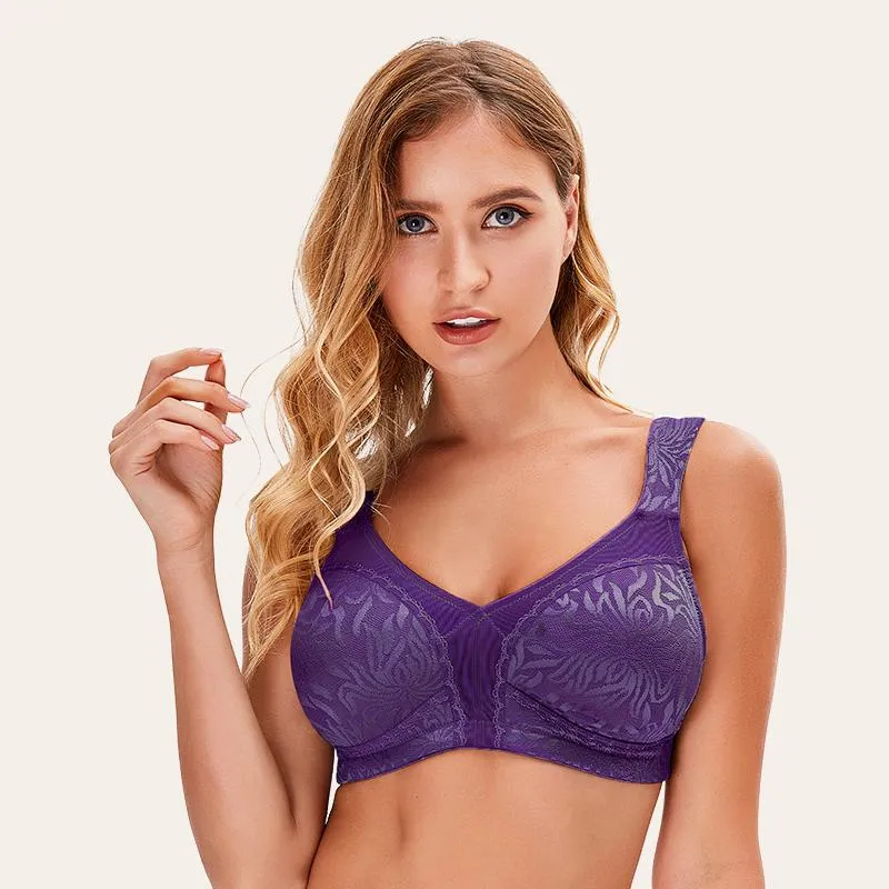 Minimizer Non Padded Wirefree Plus Size Bra Nude