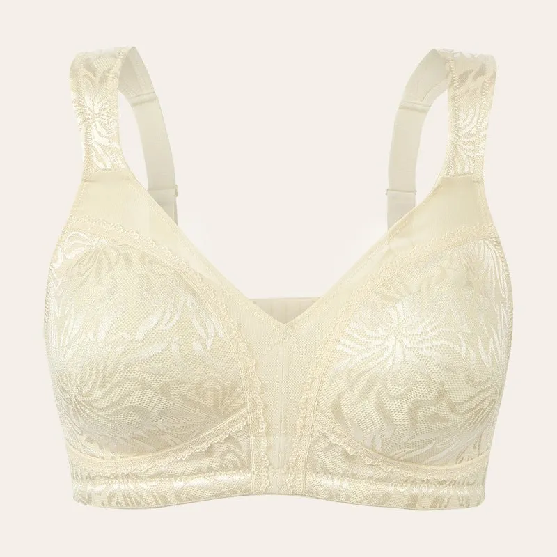 Minimizer Non Padded Wirefree Plus Size Bra Nude