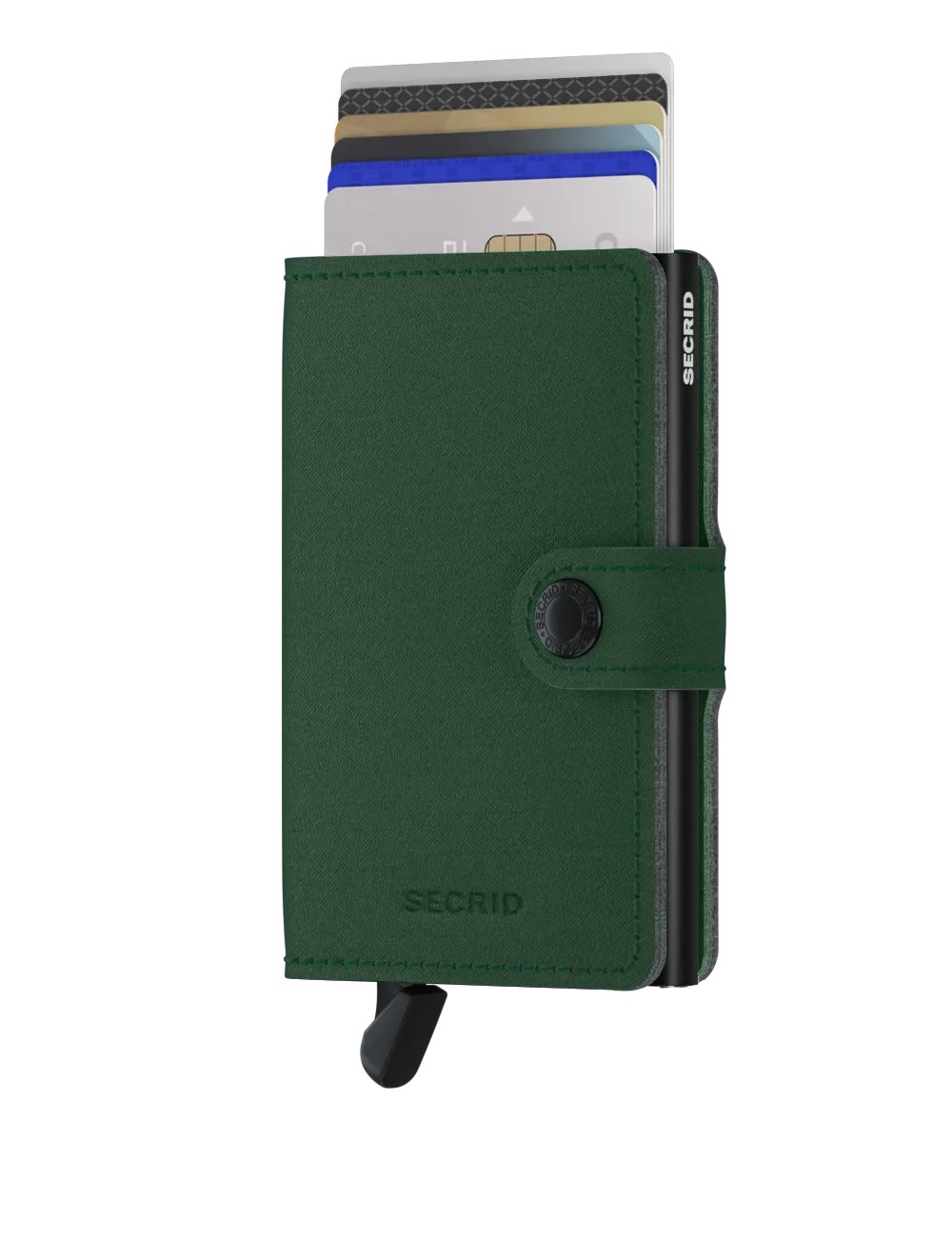 Miniwallet Vegan Yard Green-RFID Secure