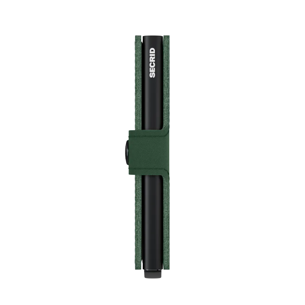 Miniwallet Vegan Yard Green-RFID Secure