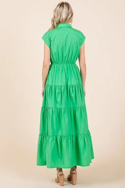 Mittoshop Springboard Maxi Shirt Dress