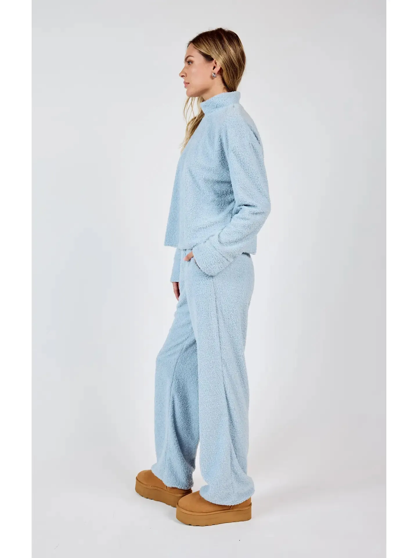 Mock Neck Cozy Top {Skyway}