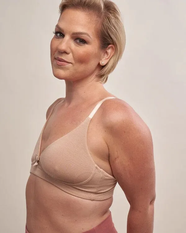 Molly Plunge Bra - Sand
