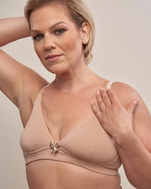 Molly Plunge Bra - Sand