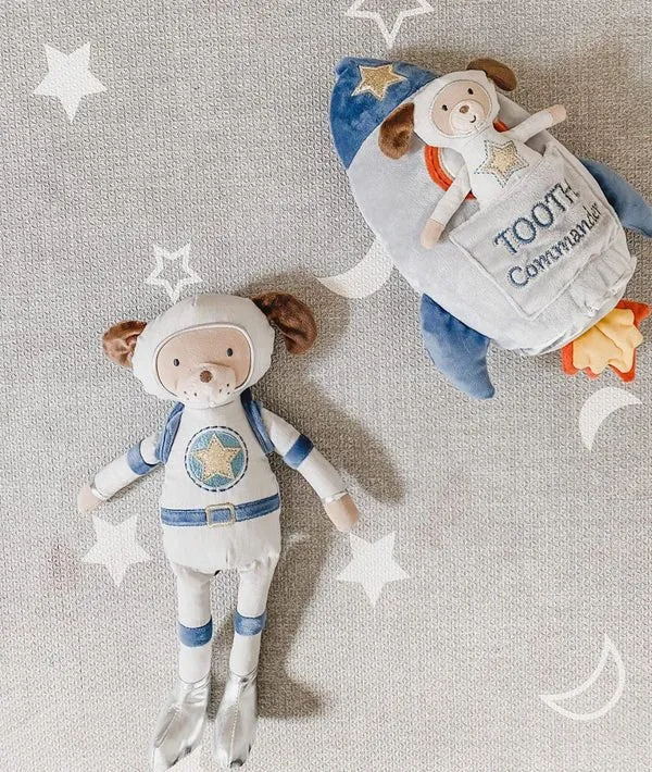 MON AMI - SPACESHIP TOOTH COMMANDER PILLOW AND DOLL