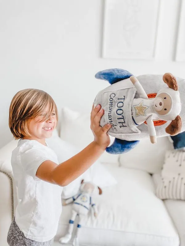 MON AMI - SPACESHIP TOOTH COMMANDER PILLOW AND DOLL