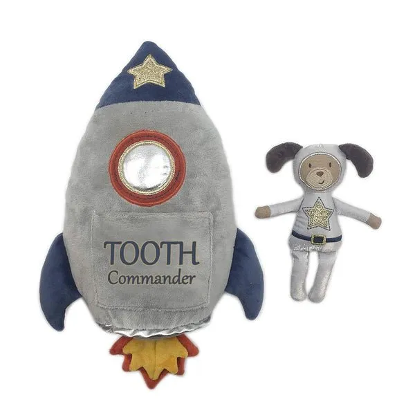 MON AMI - SPACESHIP TOOTH COMMANDER PILLOW AND DOLL