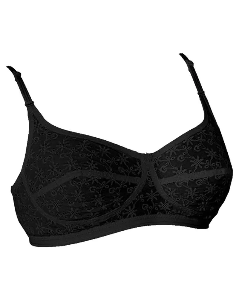 Mood B10 Non Padded Bra - Tulip - White