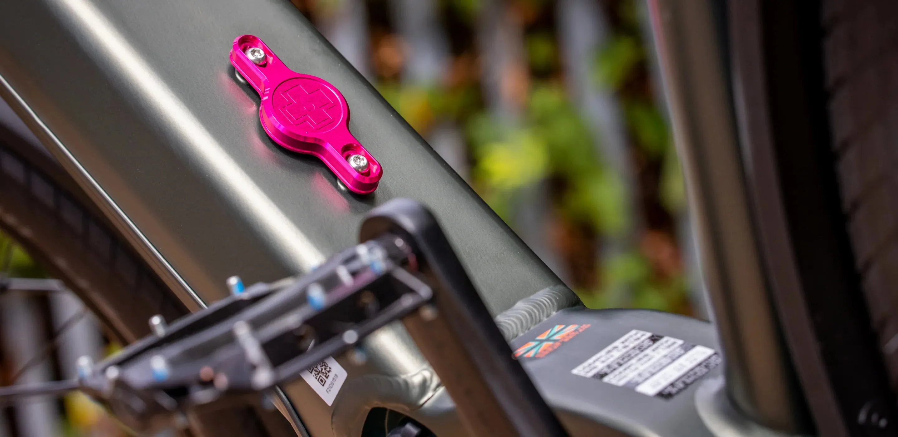 Muc-Off Secure Airtag Holder For Bicycle Black 3.0
