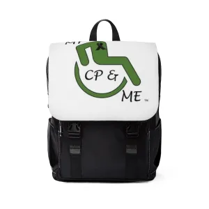 My CP & Me Logo Unisex Casual Shoulder Backpack