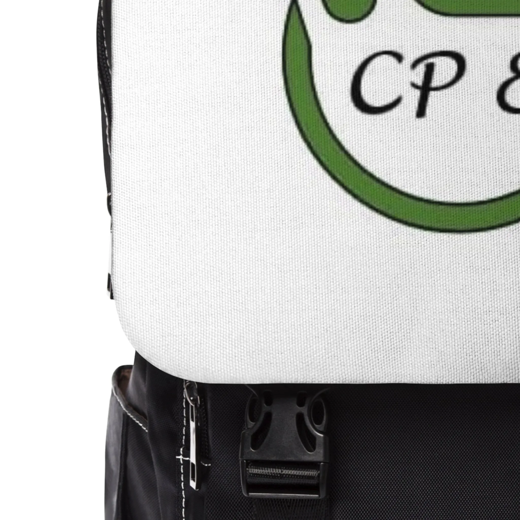 My CP & Me Logo Unisex Casual Shoulder Backpack