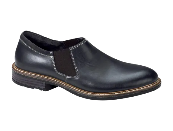Naot Men's Director/80023 Black Velvet Nubuck/Black Raven