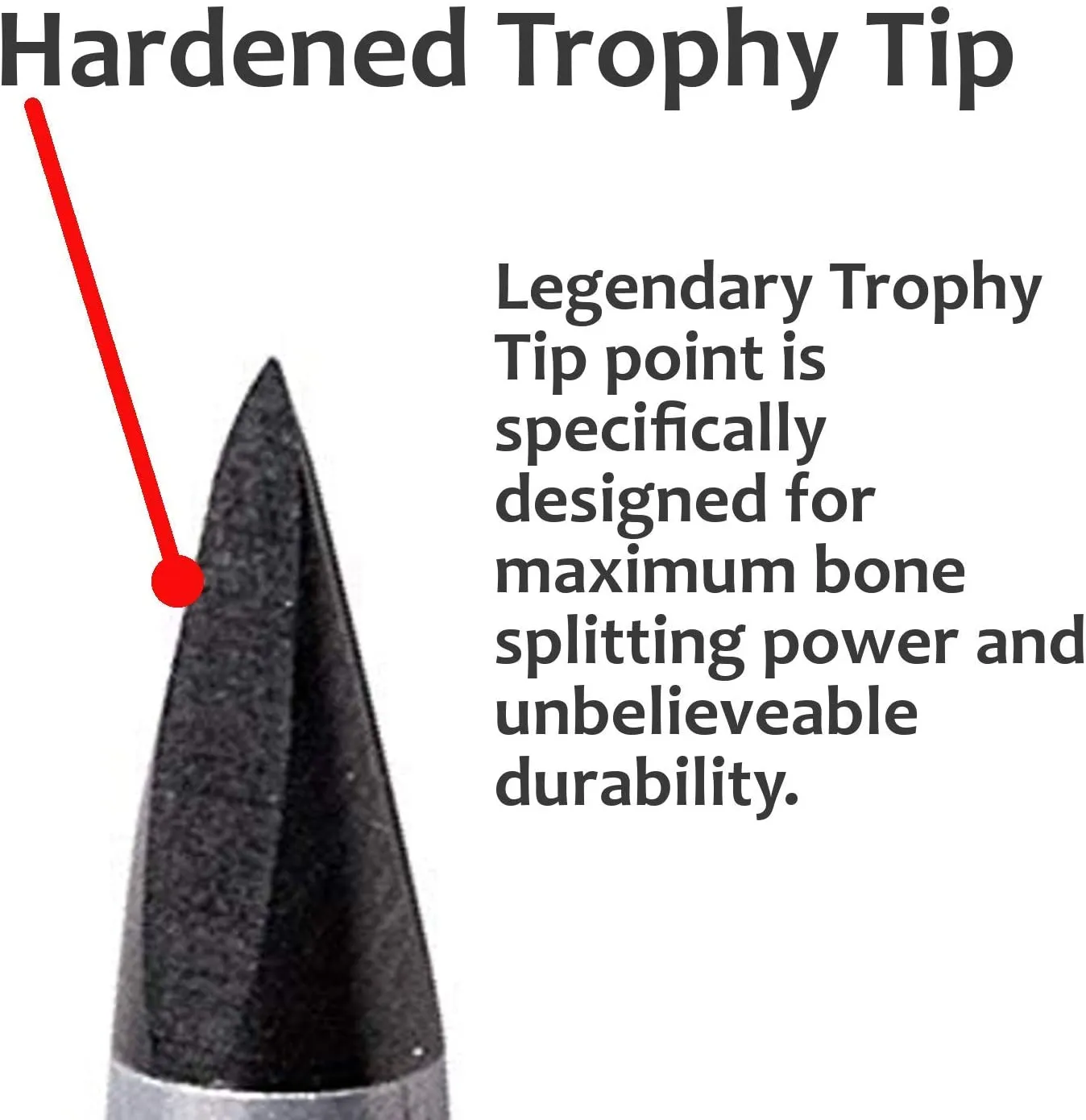 NAP New Archery Products Spitfire XXX 100 Grain Trophy Tip - 3 Pack