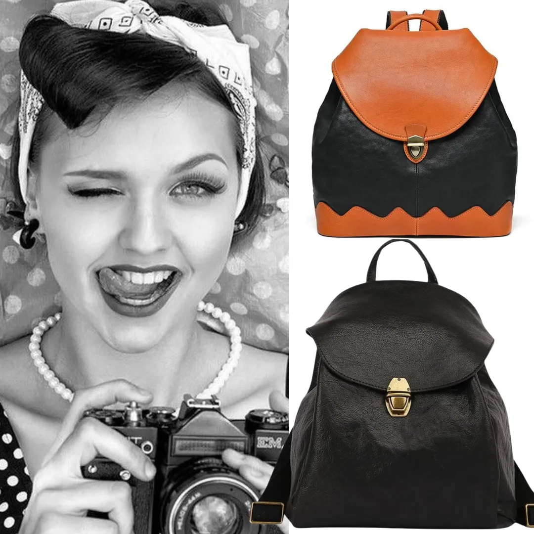 Napa River, Black Backpack