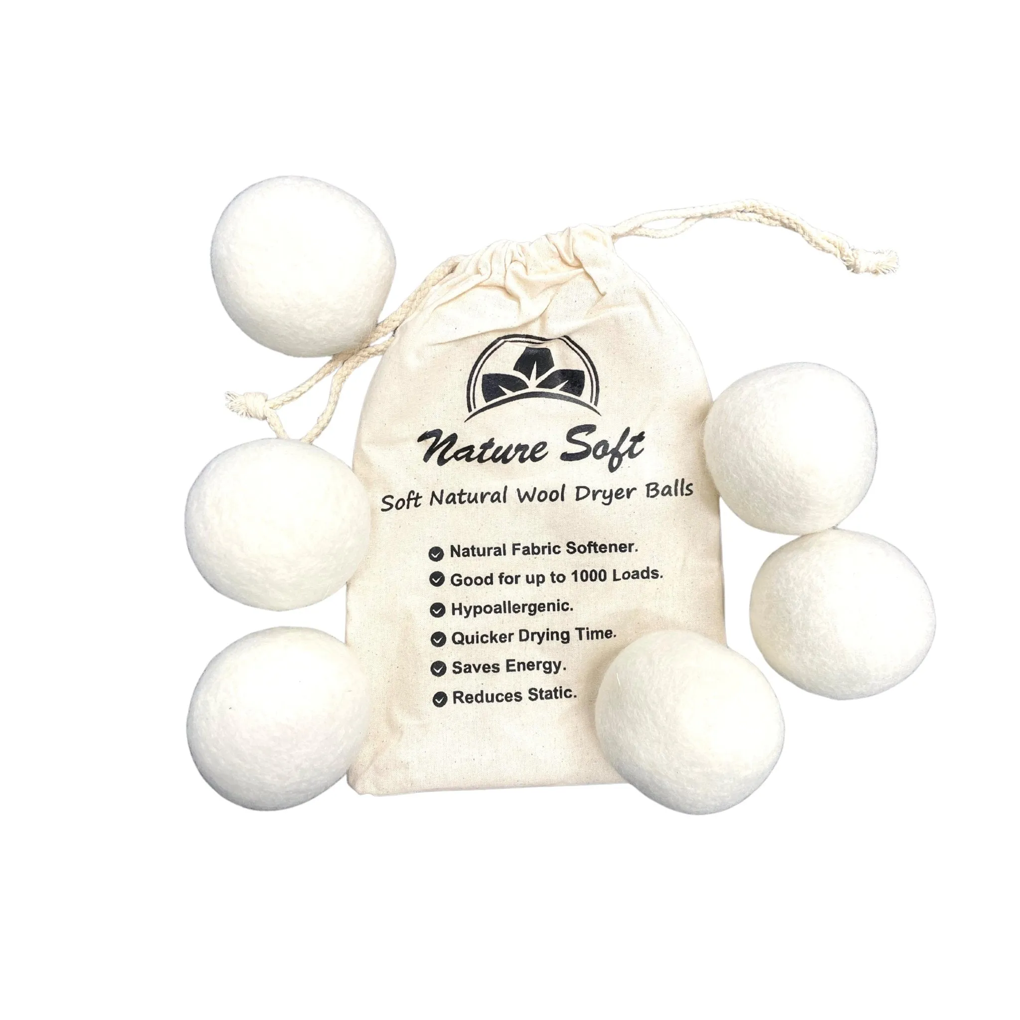 Nature Soft Wool Dryer Balls