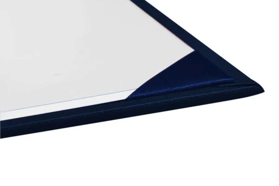 Navy Blue Graduation Diploma Cover - College & High School Diploma Covers