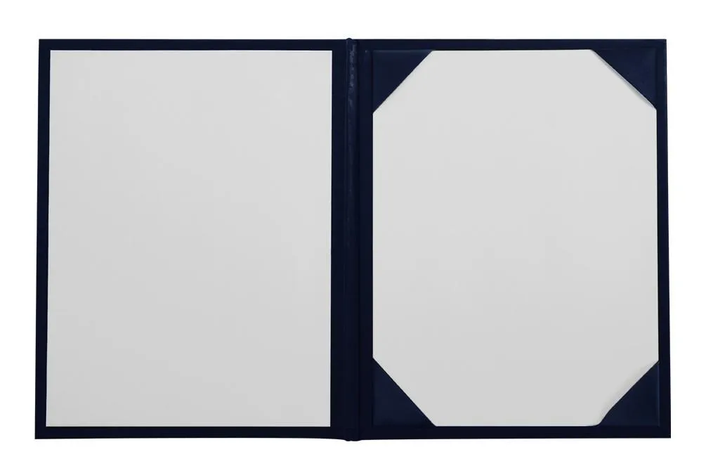 Navy Blue Graduation Diploma Cover - College & High School Diploma Covers