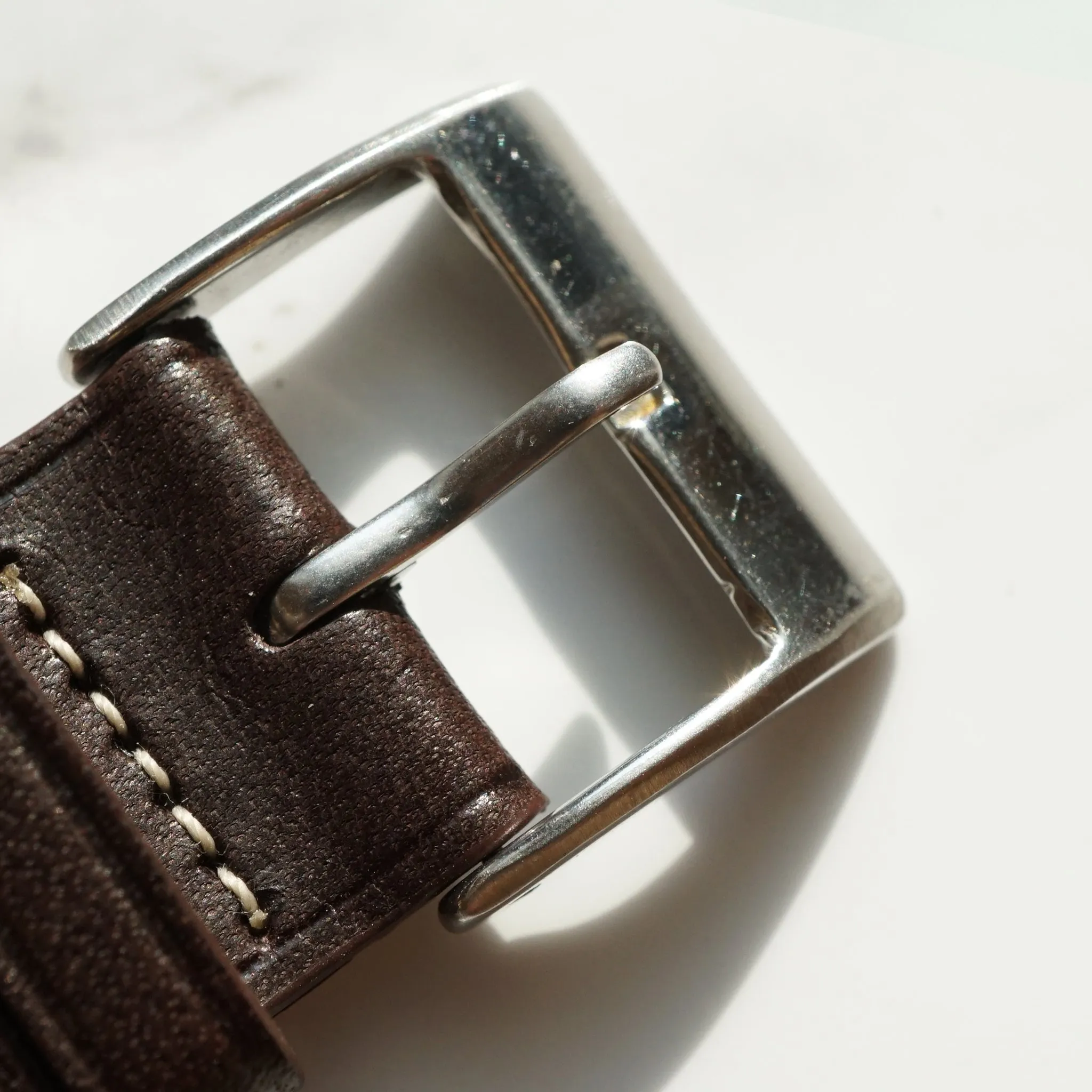 NAVY NOVONAPPA SMOOTH CALF STANDARD STRAP