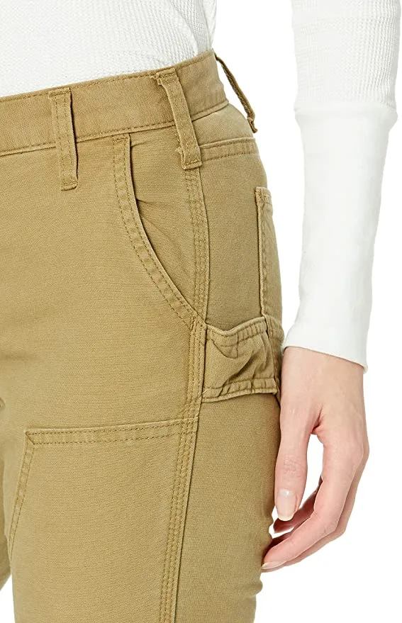 New Carhartt Womens Slim Fit Crawford Double Front Pant, colour is Yukon, Sz 8! Retails $80 
