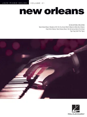 NEW ORLEANS JAZZ PIANO SOLOS V21 JPS