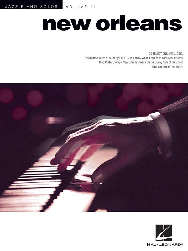 NEW ORLEANS JAZZ PIANO SOLOS V21 JPS