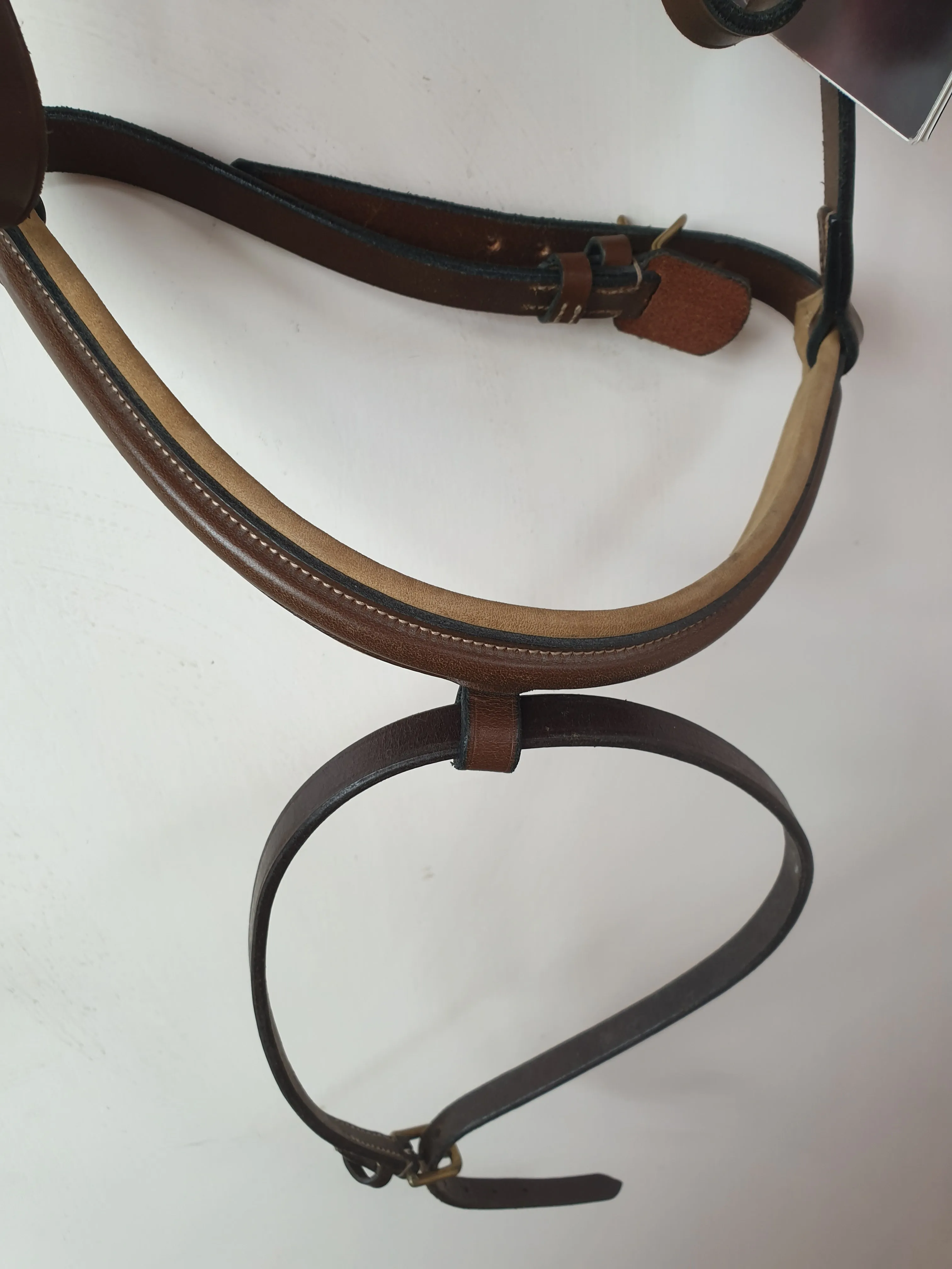 NEW WITH TAGS jeffries brown full bridle