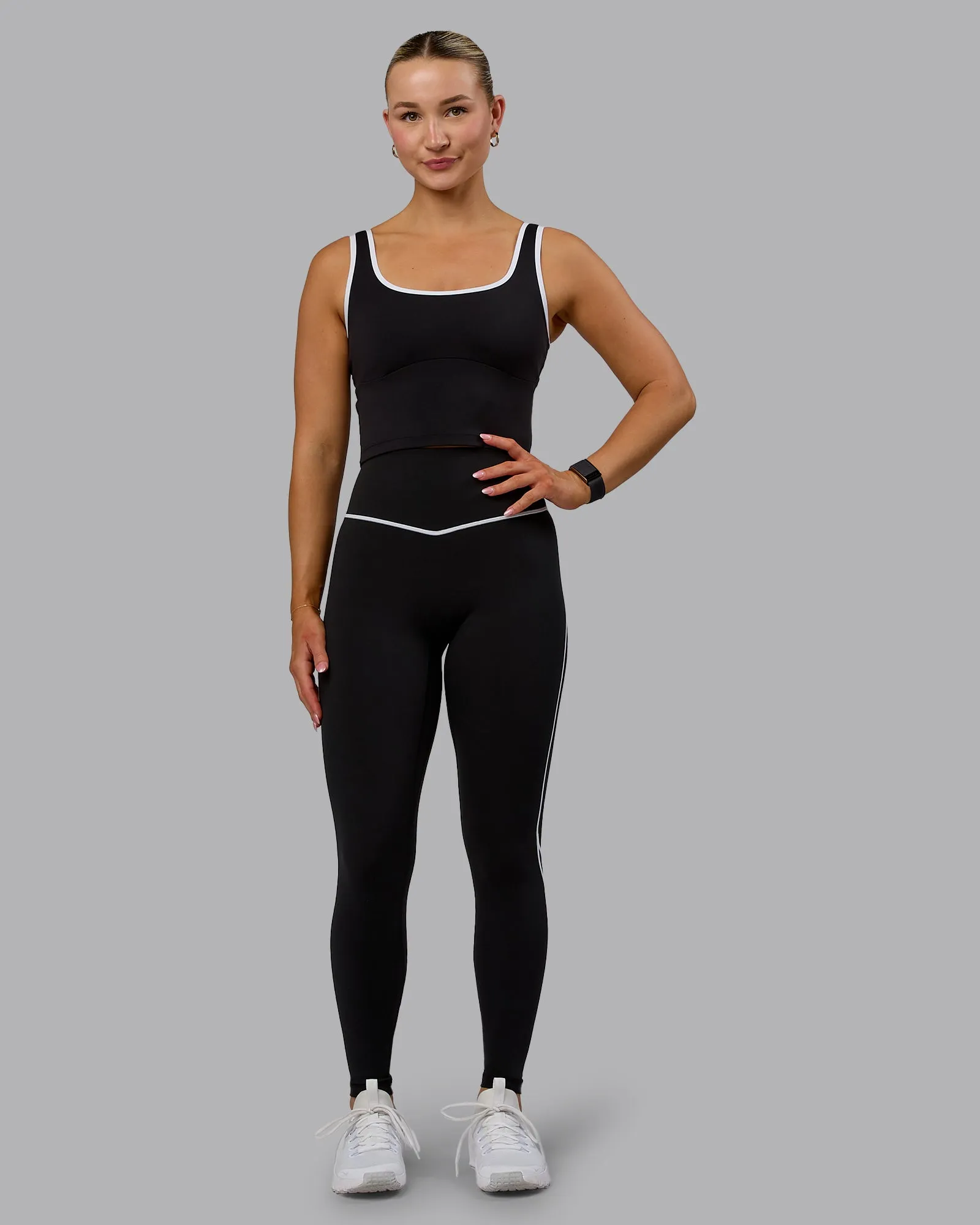 Nexus Active Tank - Black-White