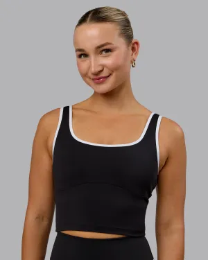 Nexus Active Tank - Black-White