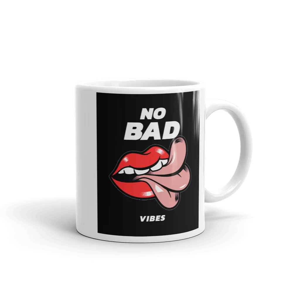 NO BAD VIBES Mug