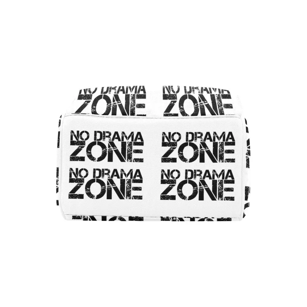 No Drama Zone Multi Function Backpack with White Handles