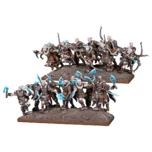 Northern Alliance Ice Kin Hunters / Half-Elf Berserkers – Kings of War