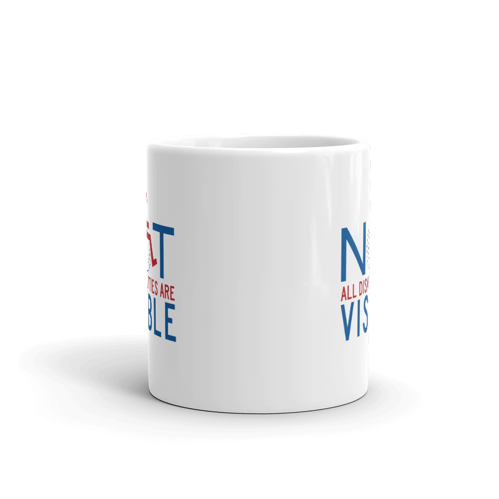 Not All Disabilities are Visible (Men's Design Mug)