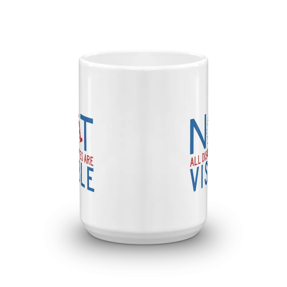 Not All Disabilities are Visible (Men's Design Mug)