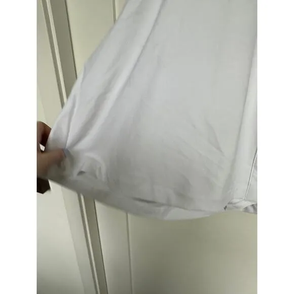 NWT Outdoor Voices Womens Brilliant White Court Mini Dress Madewell Size S NL615