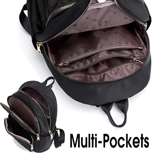 Nylon Travel Backpack Purse