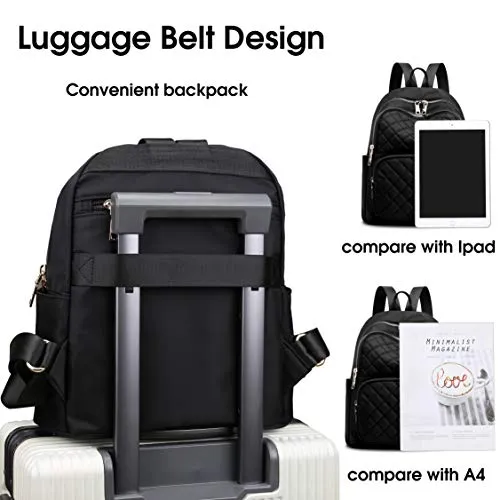 Nylon Travel Backpack Purse