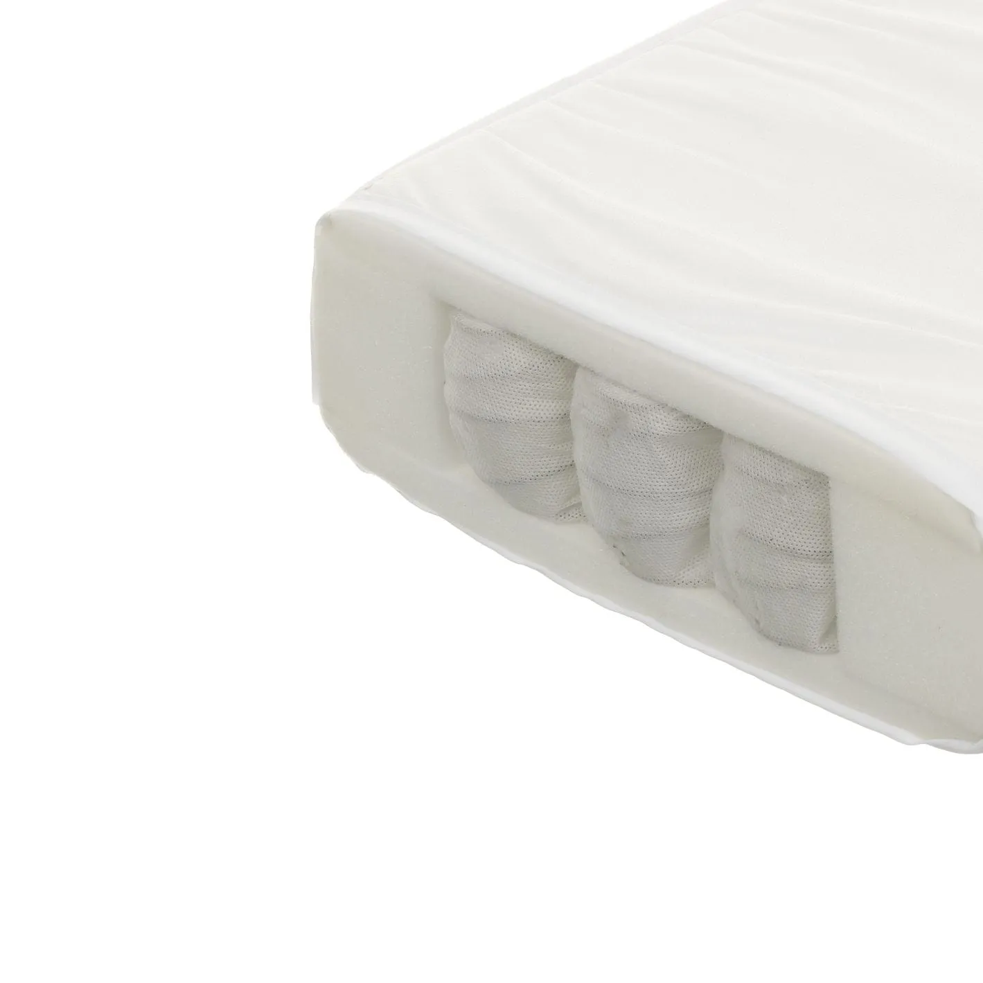 Obaby Pocket Sprung Cot Bed 140 X 70cm (10cm)