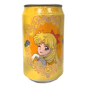 Ocean Bomb & Sailor Moon Mango Flavour 330ml ~ 海洋深層氣泡水 芒果风味 330ml
