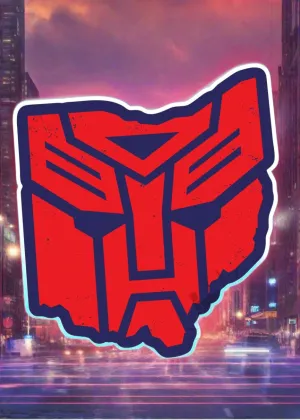 OhioBot™ UV Coated Sticker | Tee See Tee Exclusive